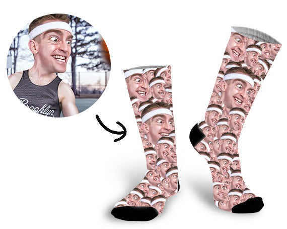 Custom All Men Face Socks Photo Socks - Make Custom Gifts