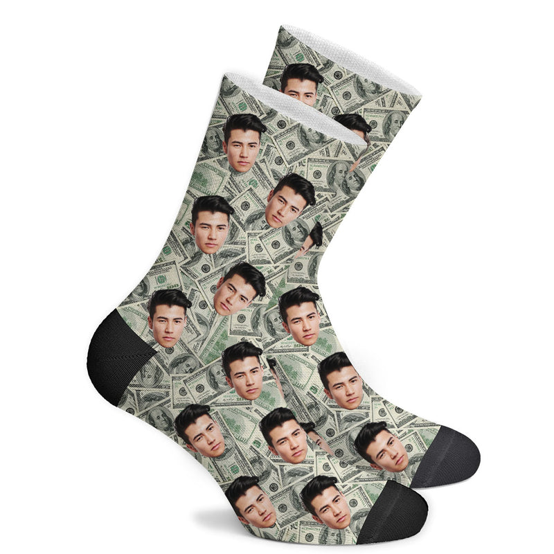 Custom Color Face Socks Photo Socks