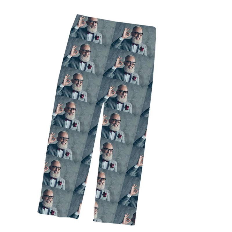 Custom Pajamas Pants With Whole Photo