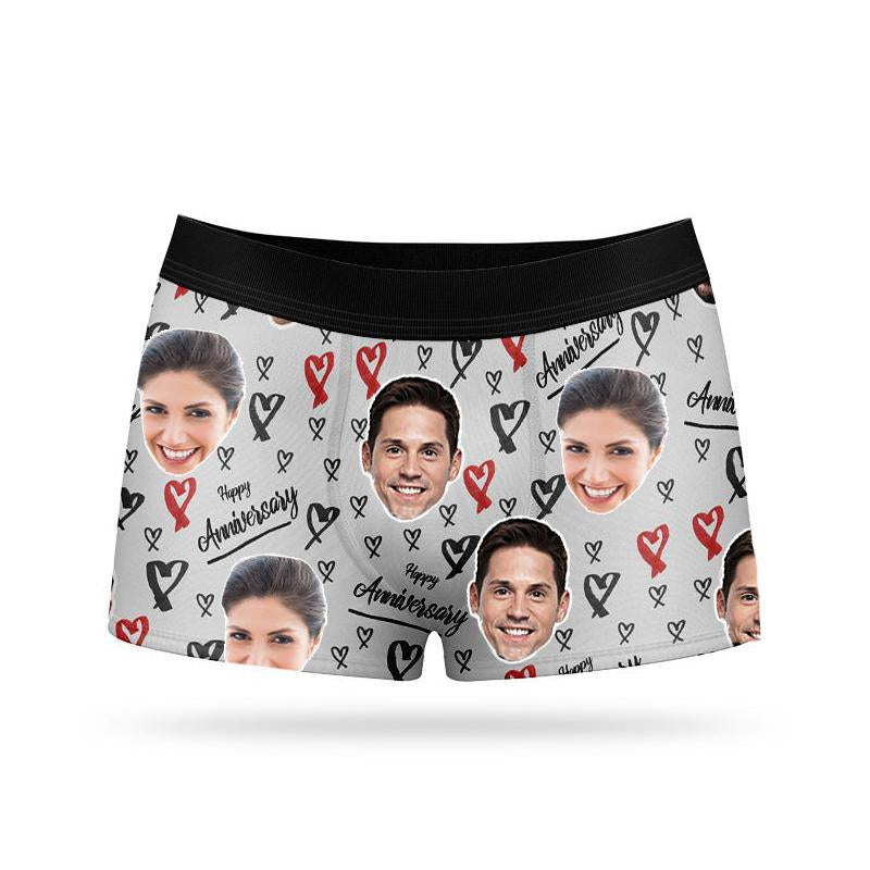 Custom Boxer Text Only I licked