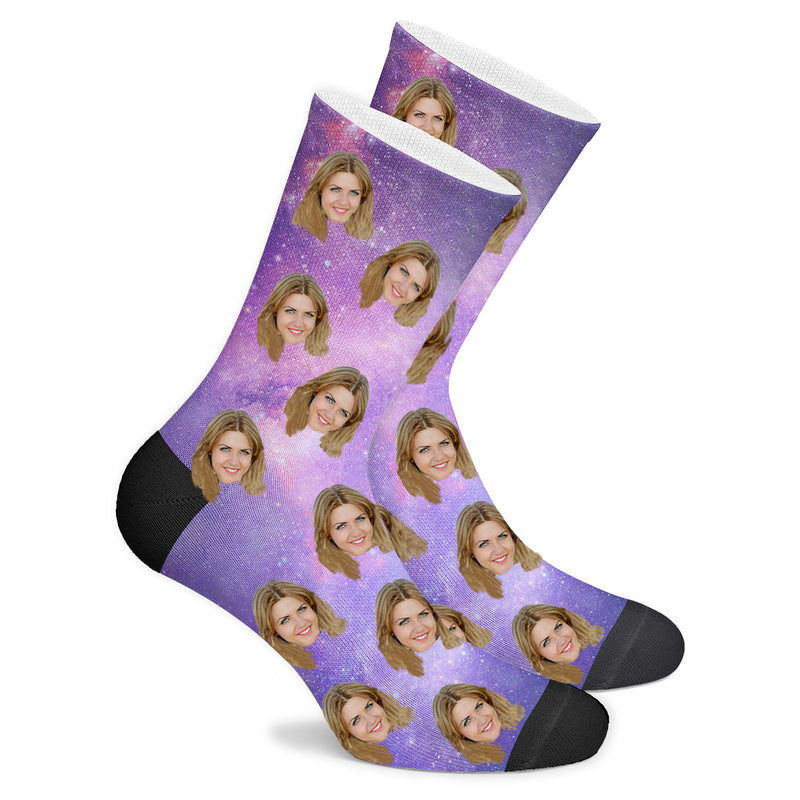 Custom Galaxy Socks - Make Custom Gifts