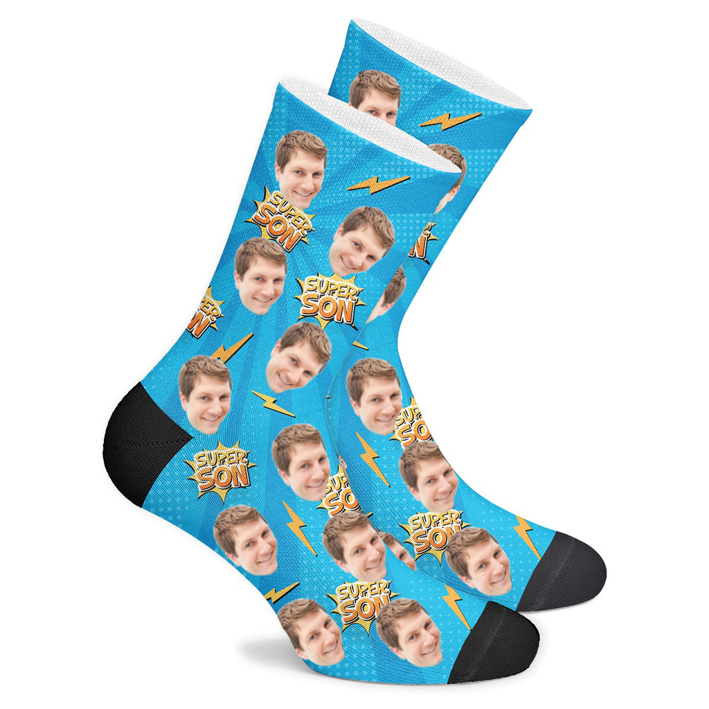 Custom Super Son Socks - Make Custom Gifts